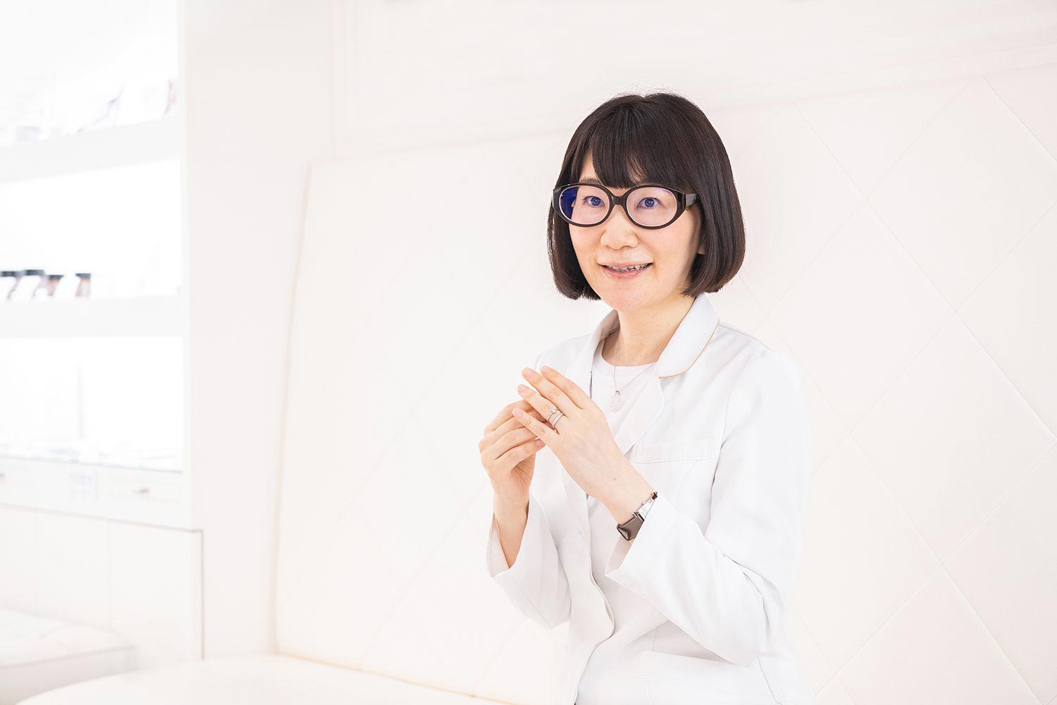 野本真由美先生取材風景
