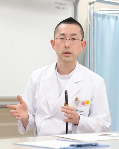髙山先生インタビュー風景