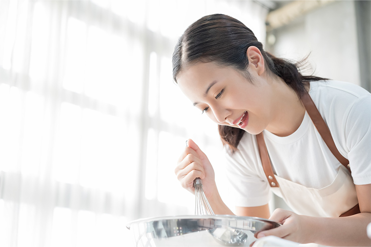 春を快適に過ごす、ストレス発散方法：料理にこだわってみる