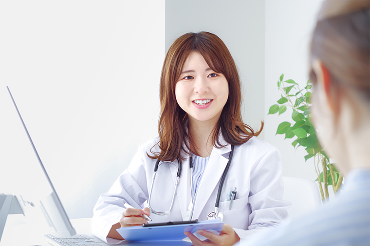 治療は医師と二人三脚で