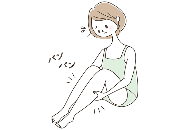 むくみについて理解を深める
