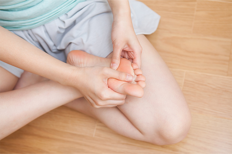 痩せたいなら！足裏を刺激すると効果的