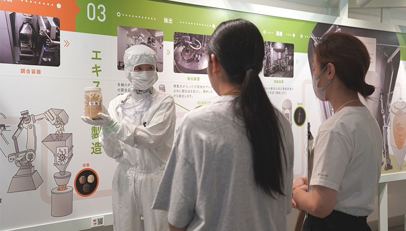 対面見学会の様子
