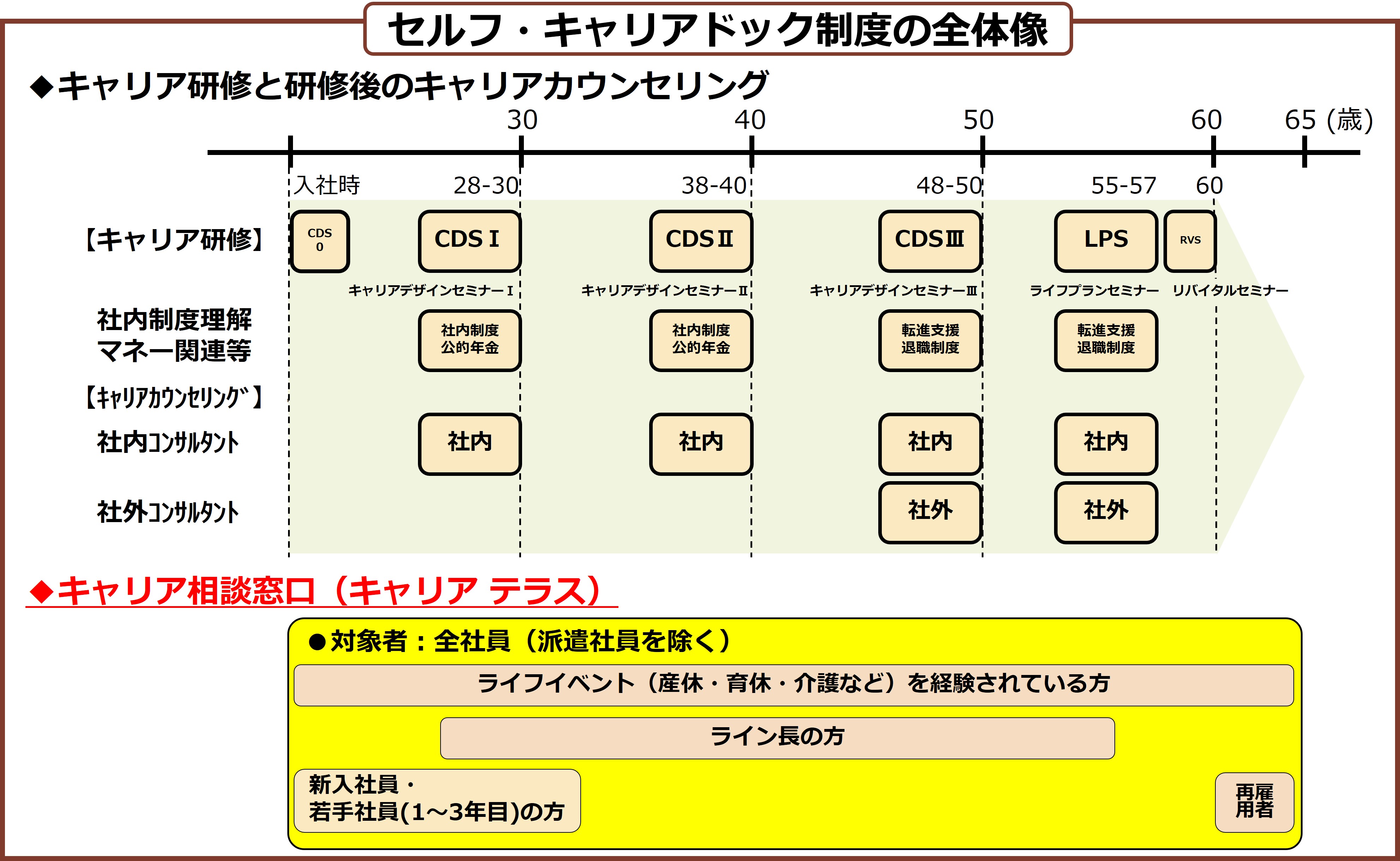 セルフ・キャリアドック制度の全体像